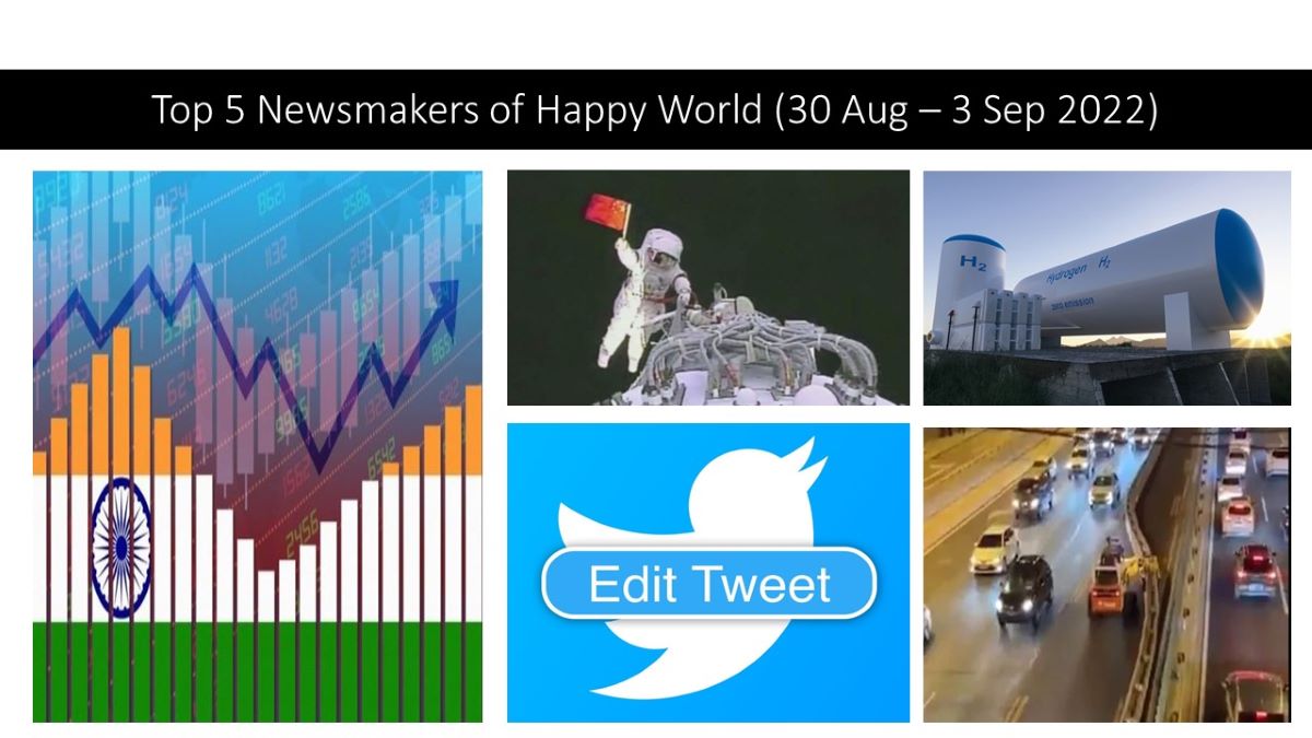 30 Aug – 03 Sept 2022: Top 5 Newsmakers of Happy World