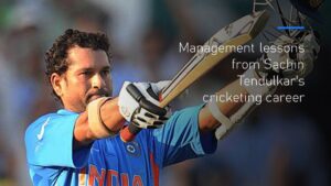 Management lessons from Sachin Tendulkars cricketing career