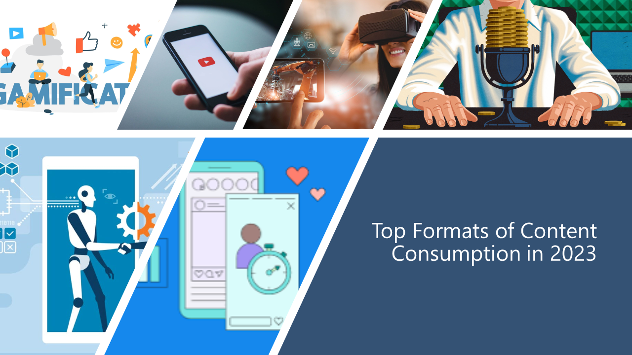 The Top Formats of Content Consumption in 2023