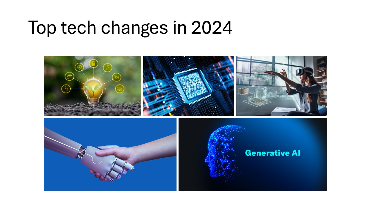 Top tech changes in 2024